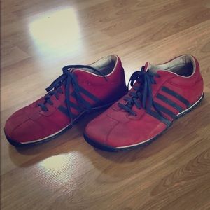 Mens "Rascals" Red/Blue Fashion Sneaker Shoes